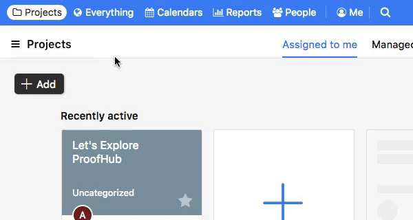 New in Proofhub: Introducing Status filter in Everything tab