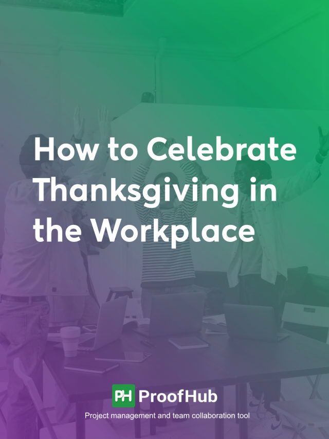 How to Celebrate Thanksgiving in the Workplace