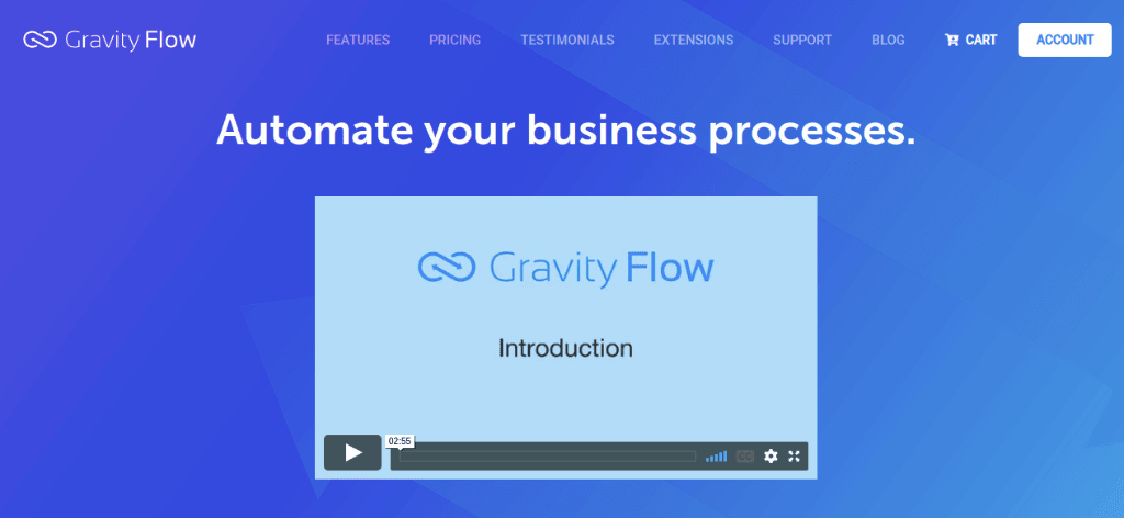 Gravity flow is workflow management software