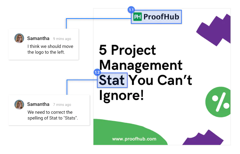 ProofHub Online Proofing Tool