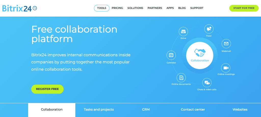 Bitrix24 as a content collaboration tool