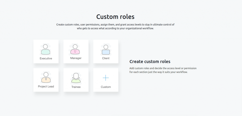 custom roles