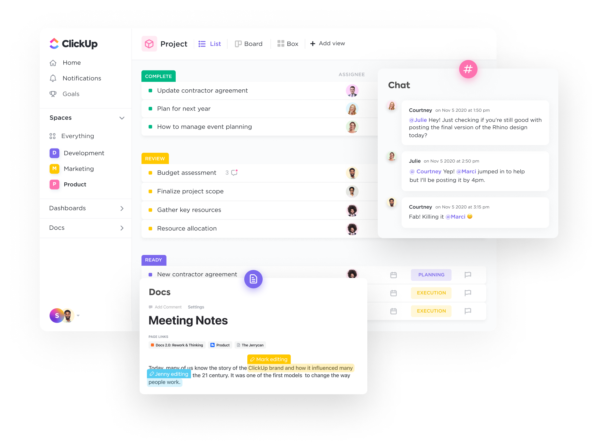 ClickUp is the all-in-one work management solution
