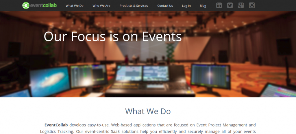 EventCollab as project management software