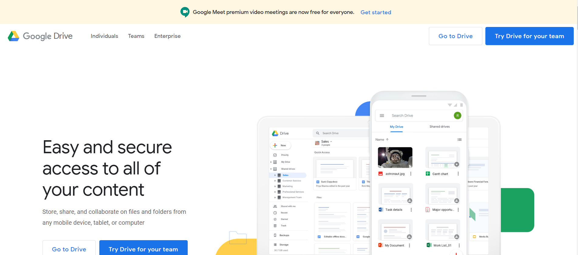 Google Drive as best document management tool for managers