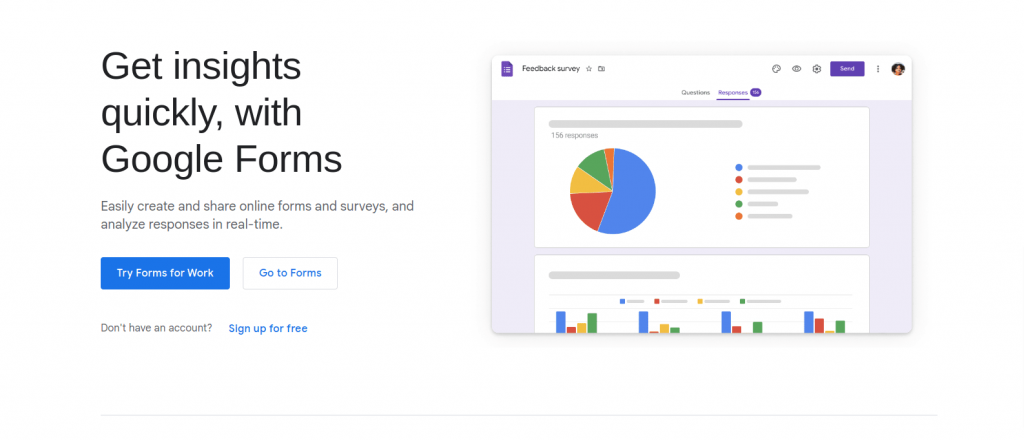 Google Forms- Jotform alternatives