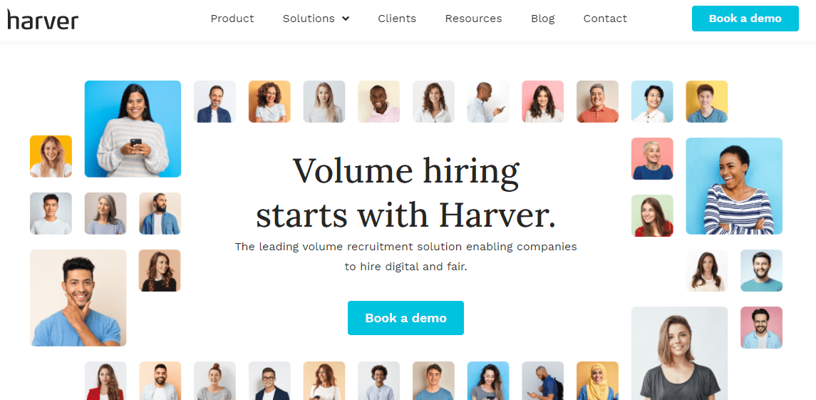 Harver AI-powered tool for hiring