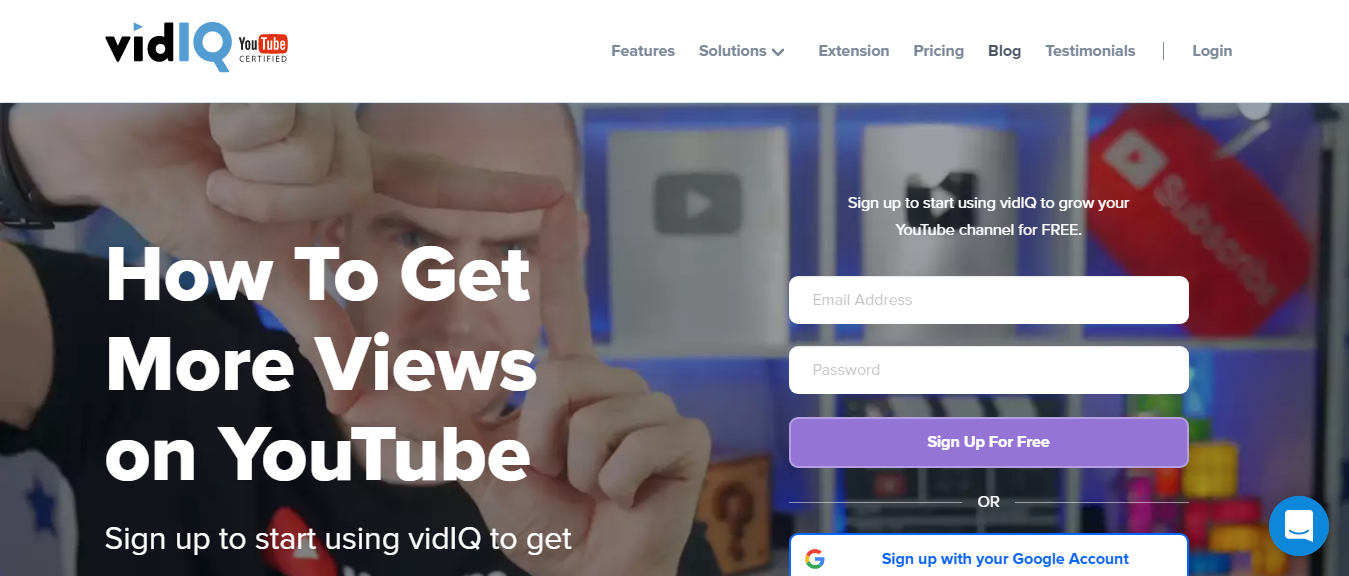 VidIQ Marketing tool to optimize videos