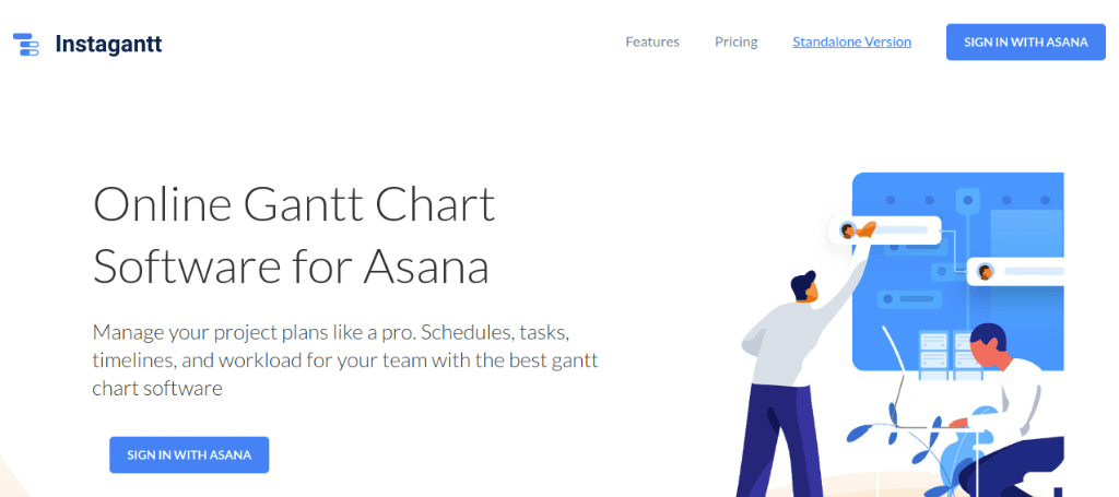 Instagantt is among the popular online Gantt Chart tools