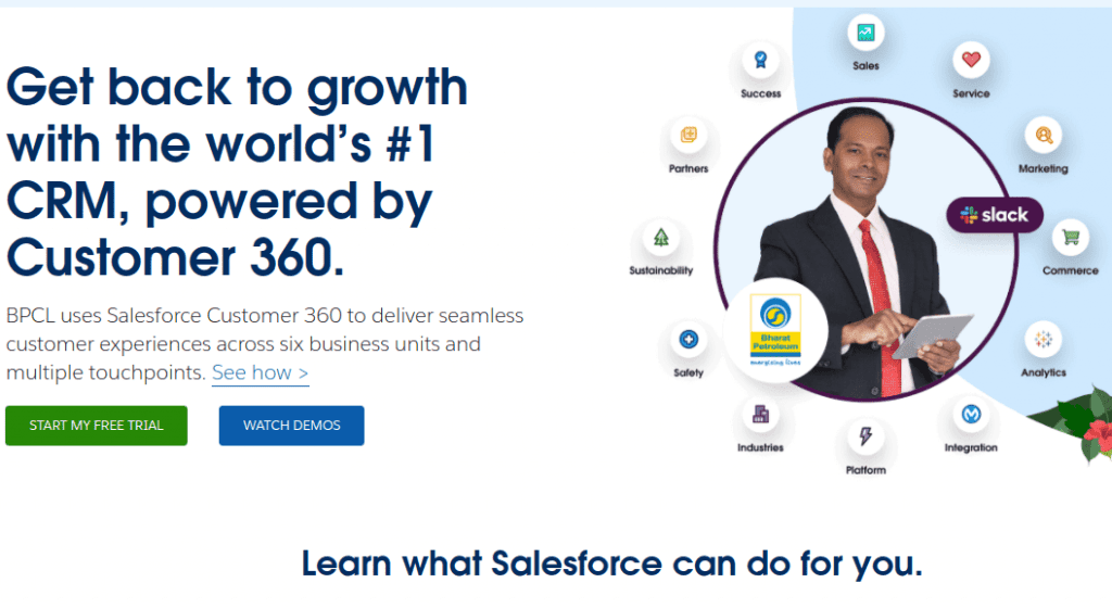 Salesforce is popular client management solution