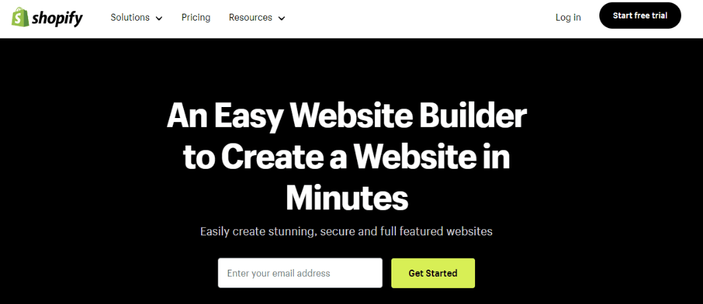 Shopify as a Website Builder
