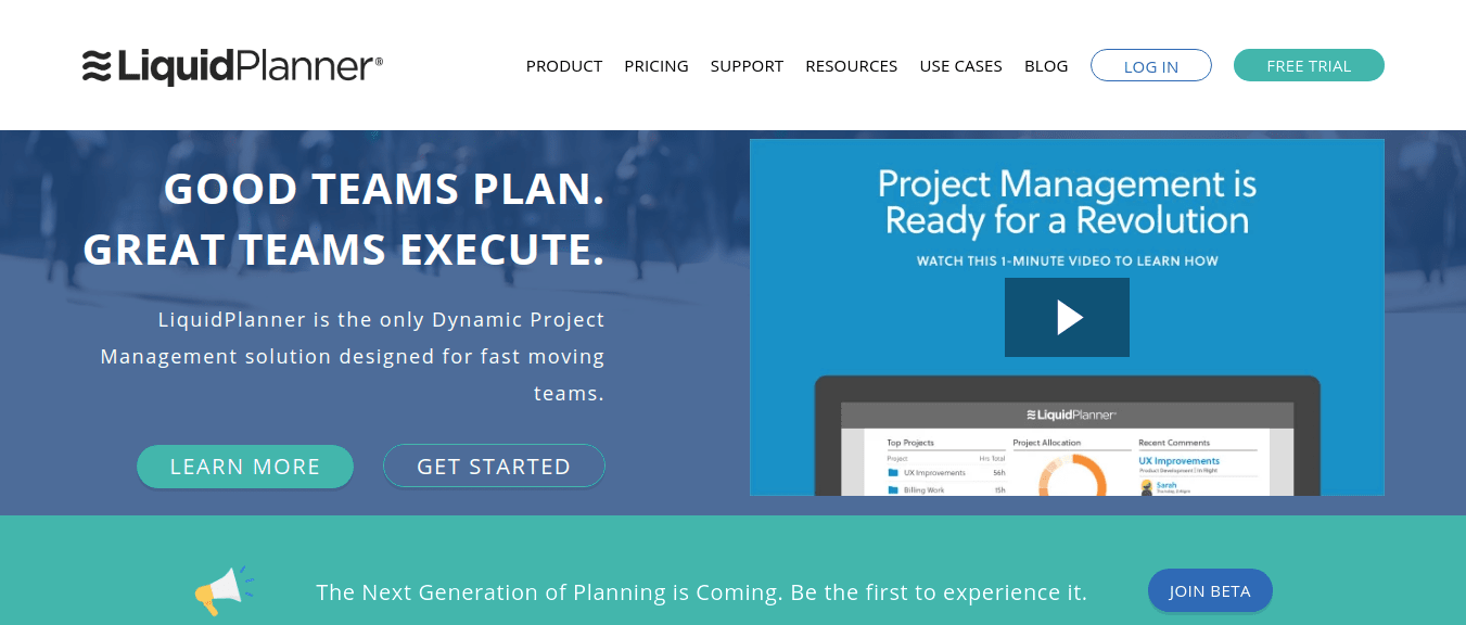 LiquidPlanner as marketing tool