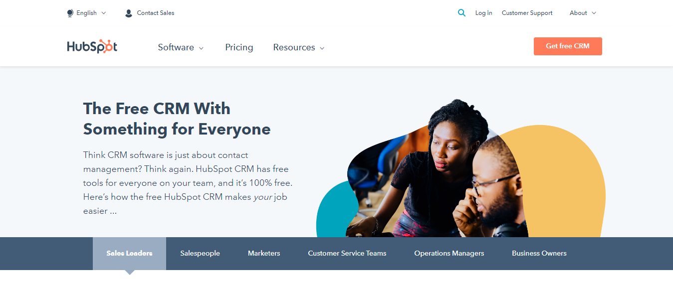 Hubspot CRM tools for marketing professionals for boosting sales activity