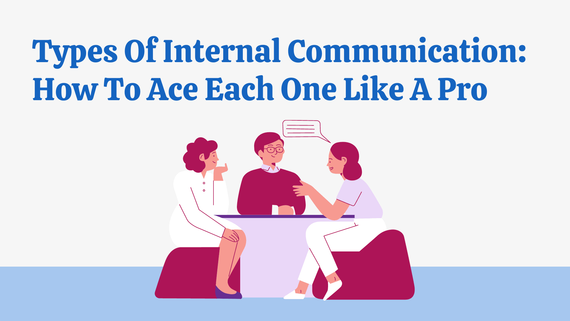 types of internal communications