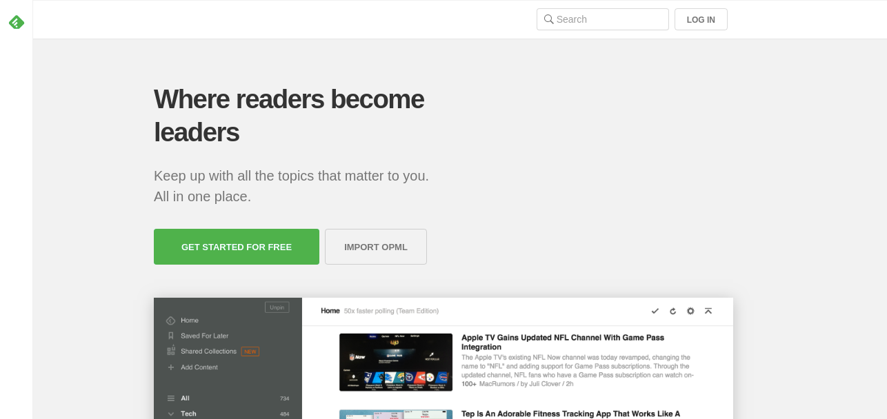 Feedly tool for the Content Strategist